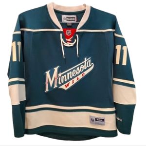 🎉HP🎉 REEBOK NHL MN Wild Womens Jersey #11 Parise - Medium